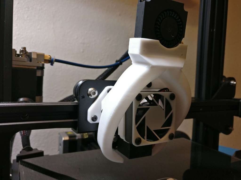 Ender 3 V2 Fang plate and clip