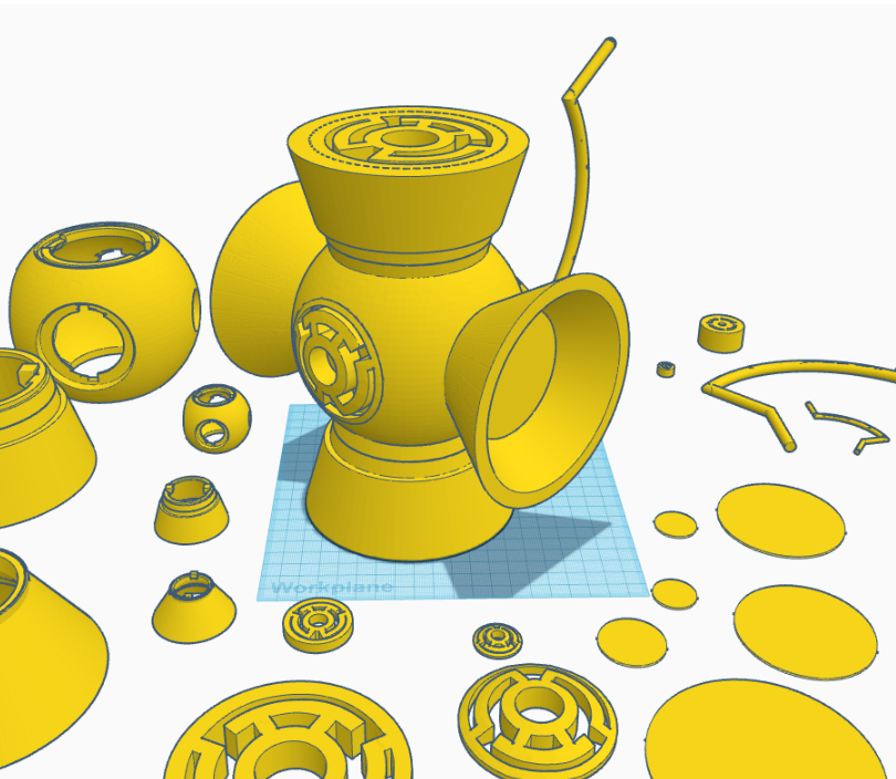Yellow Lantern Battery