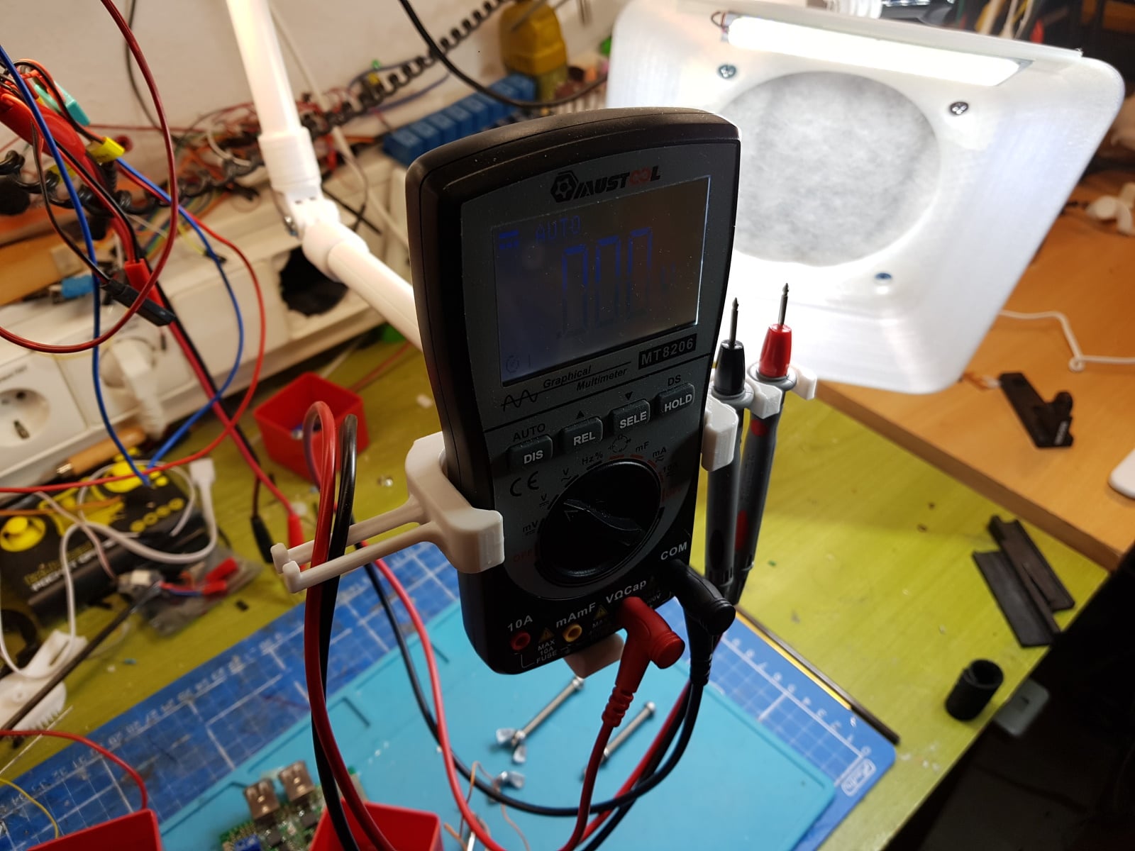 Digital Multimeter Mount e.g. Mustool MT8206