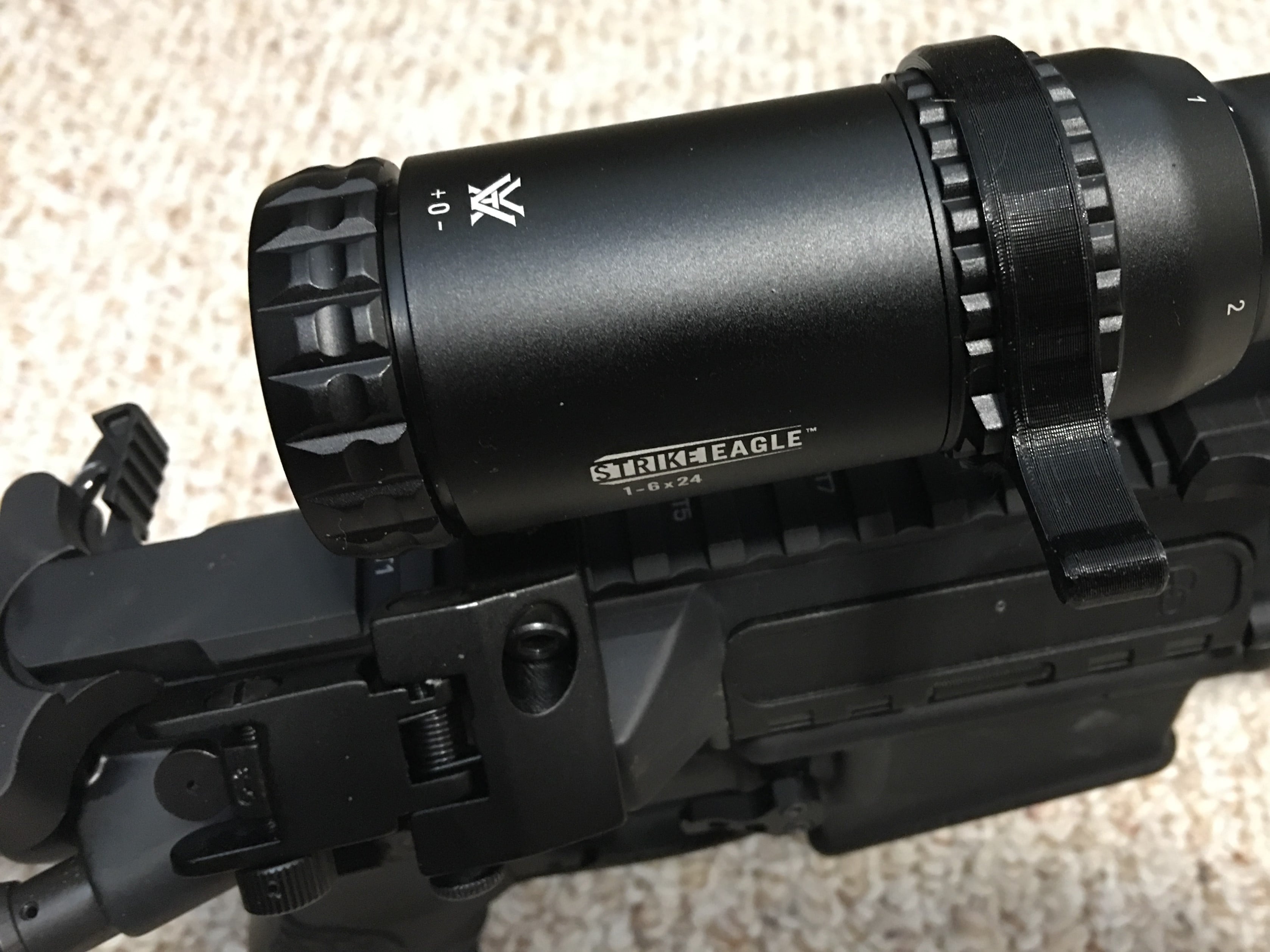 Vortex Strike Eagle Scope Throw Lever