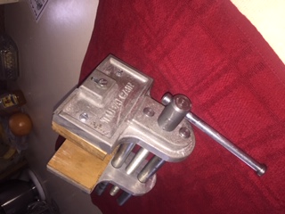 wood vise foundry pattern