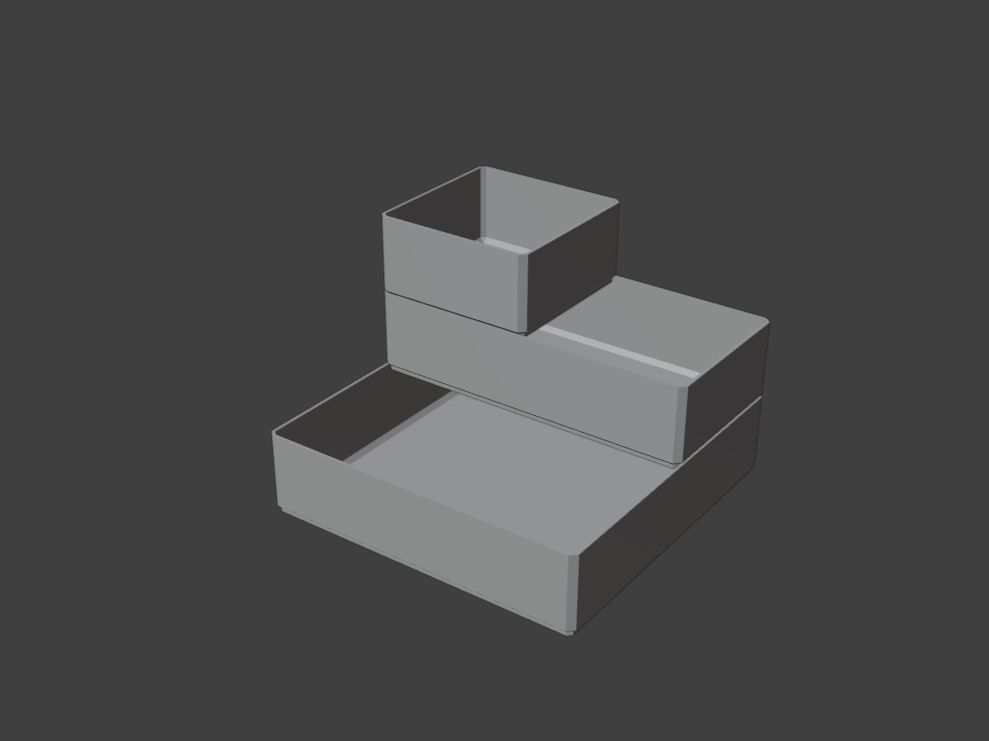 Stackable Modular Drawer Organizer 8*8*4 cm