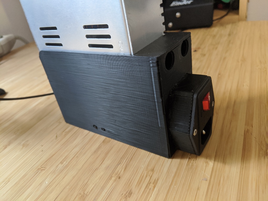 Creality Ender-3 PSU Cover with Enclosed Sonoff Basic R3