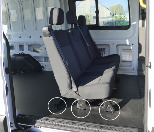 FORD Transit Seat Bench Cover (MK7)