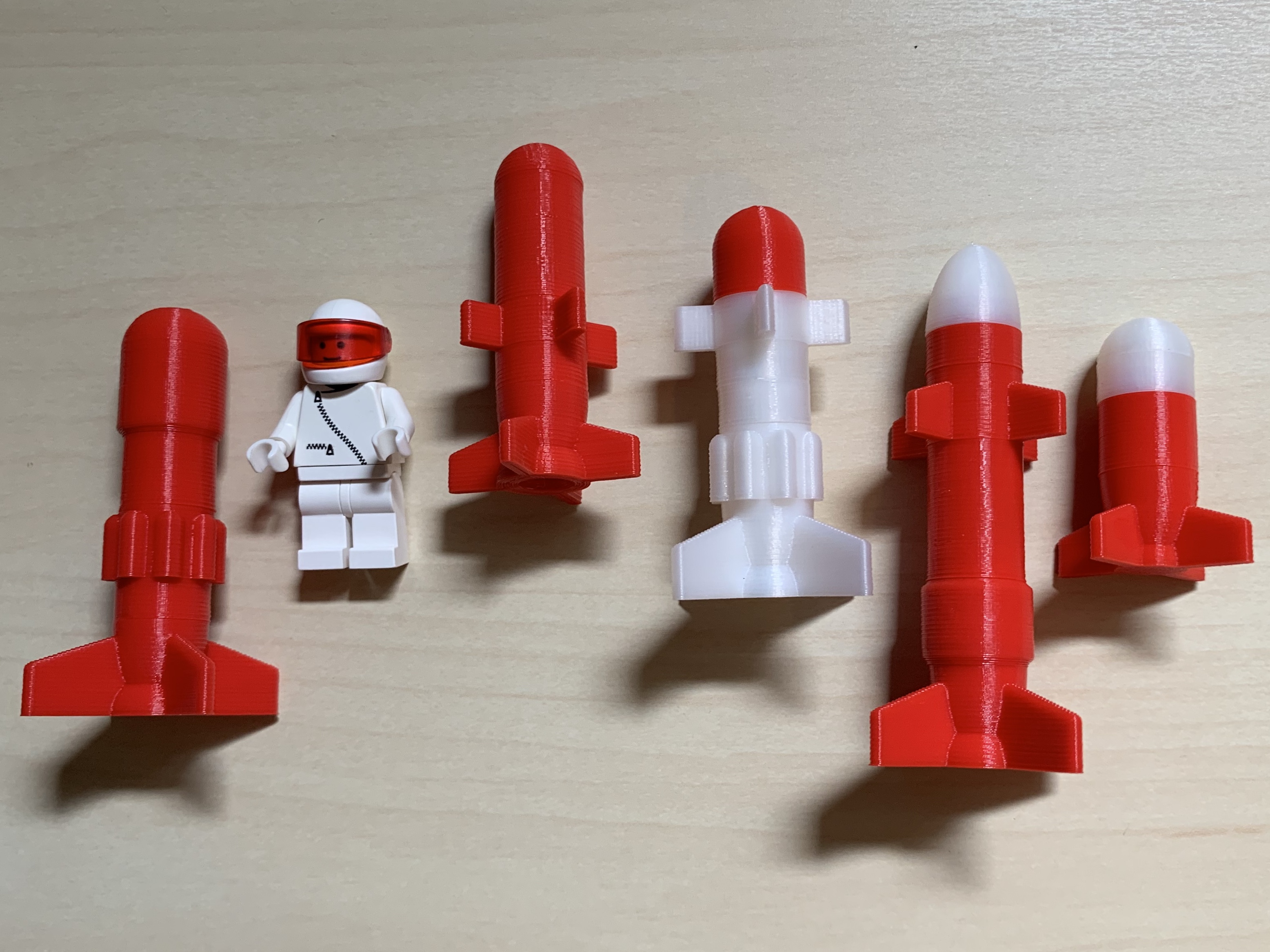 Tiny Rocket Toy (Modular)