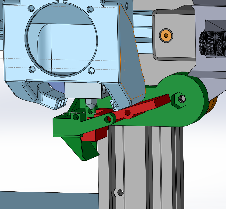 PFAB Remix for Ender 3 V2 with Diploduct Extruder