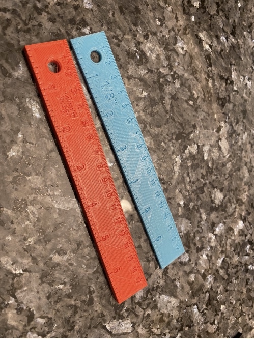 Rulers and Width Gauge for Woodworking