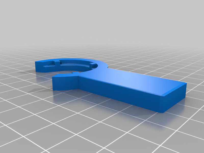 Airsoft stock tool - buffer tube tool - castle nut tool