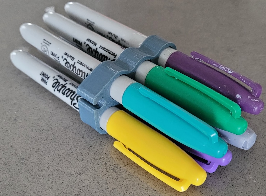 Stackable Sharpie Holder
