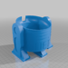 R2D2 Google Mini Stand with Storage 3D model