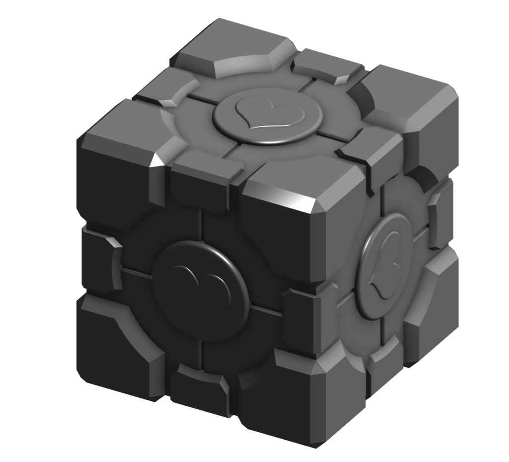 Portal 1 Companion Cube
