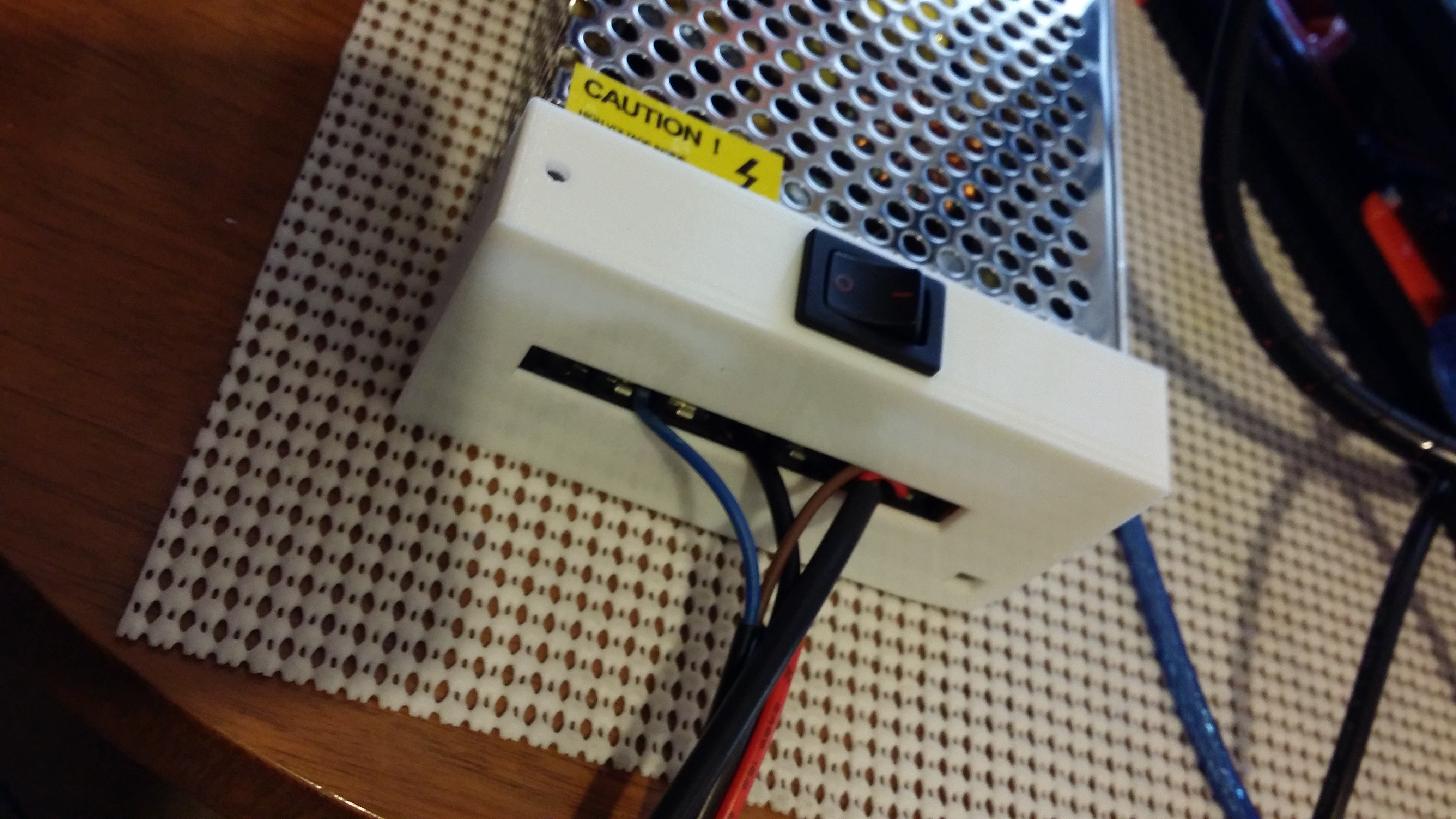 FLSUN Delta Power Supply Switch Mount and Contact Cover