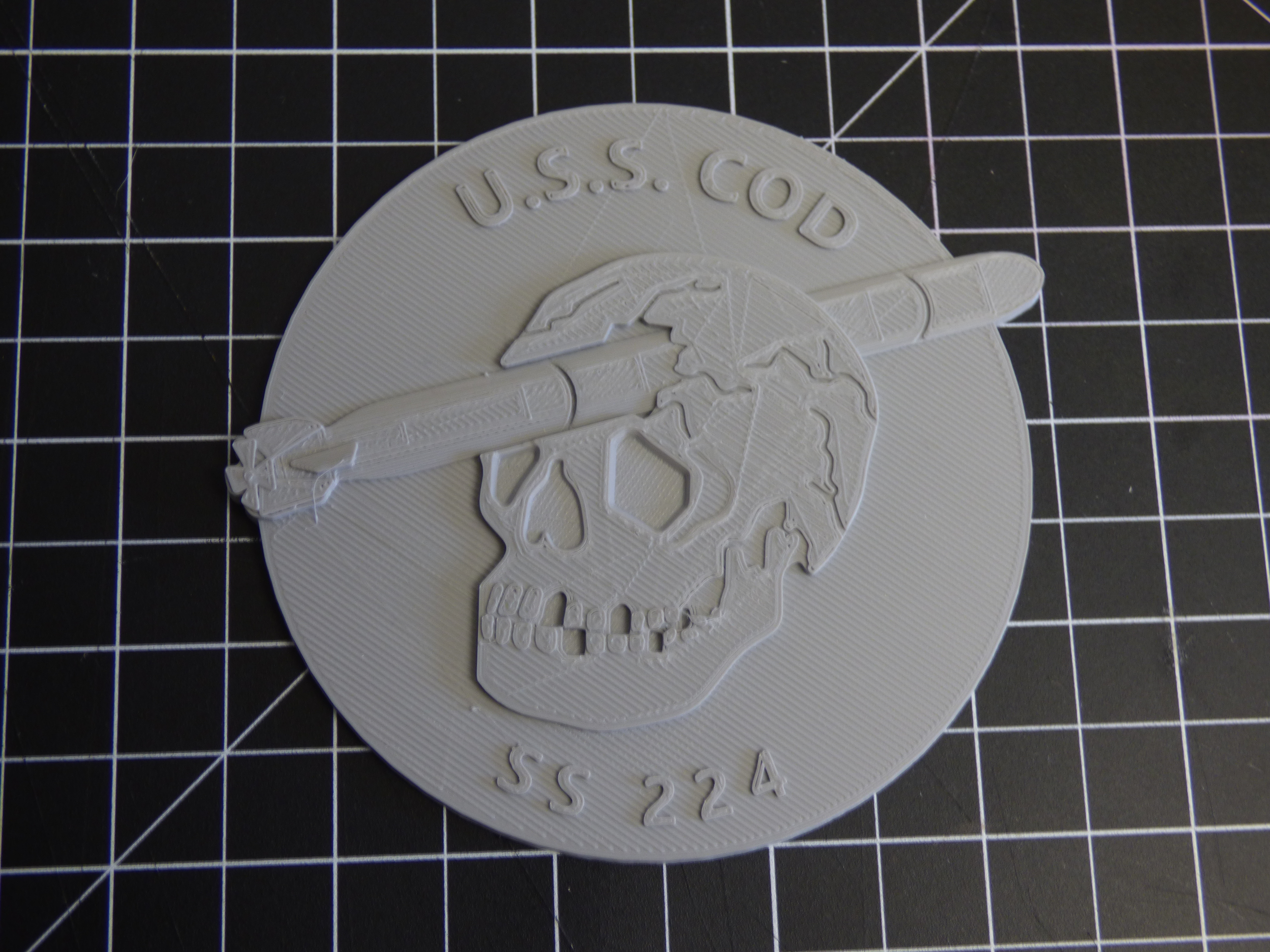 USS Cod Battle Emblem
