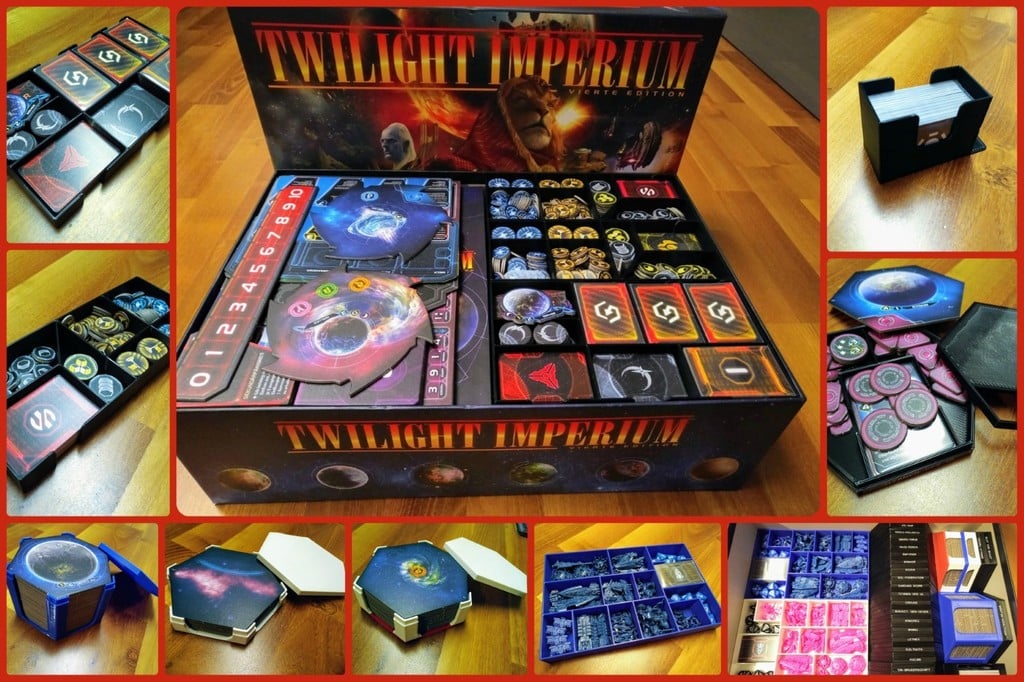 Twilight Imperium 4 Organizer (incl. Prophecy of Kings)