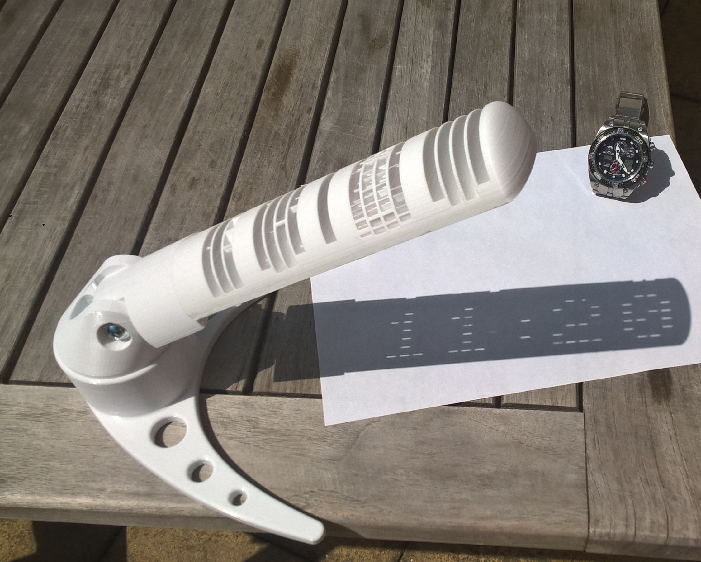 Base for Mojoptix Sun dial