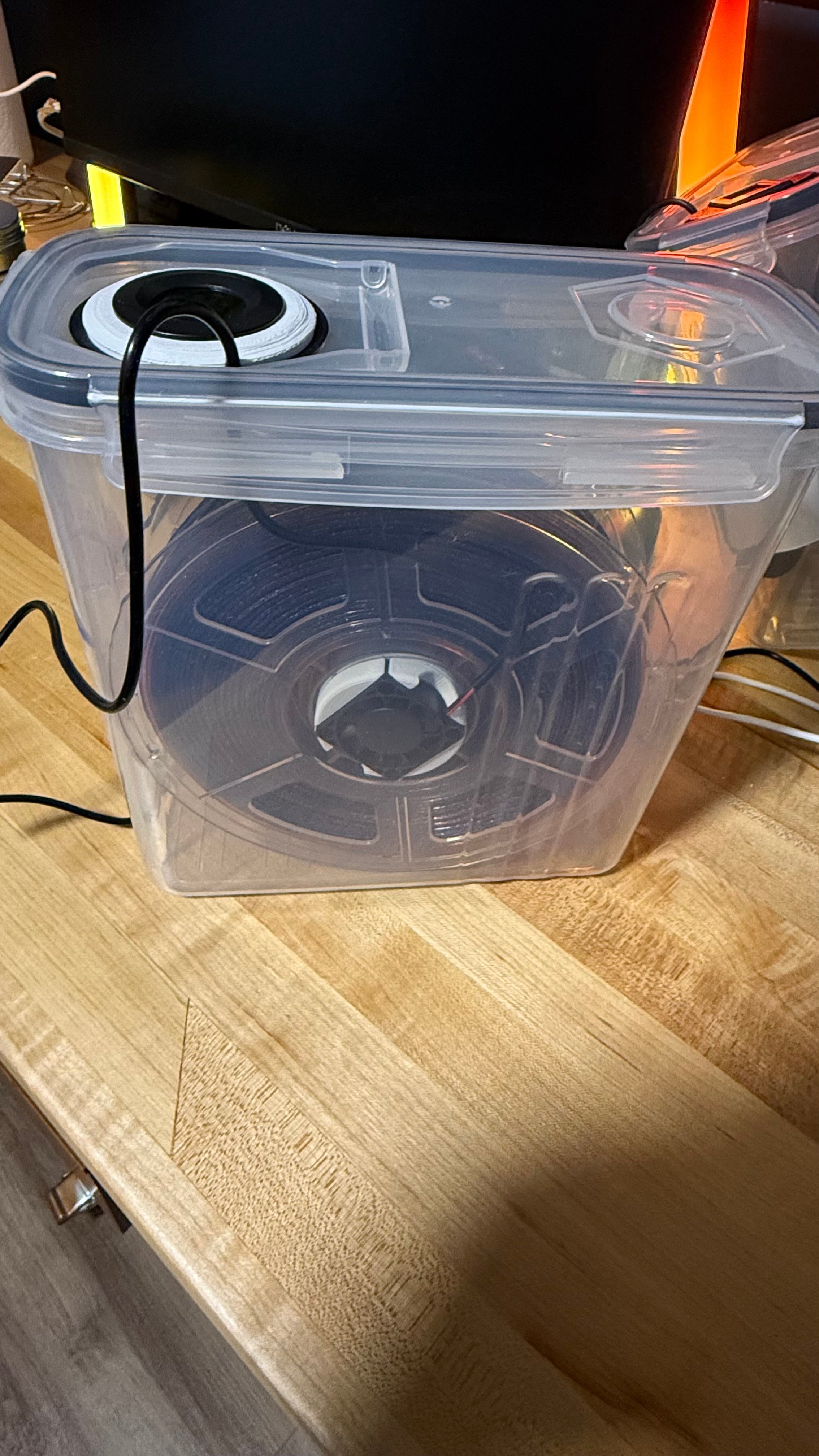 Poor Mans Filament Dryer