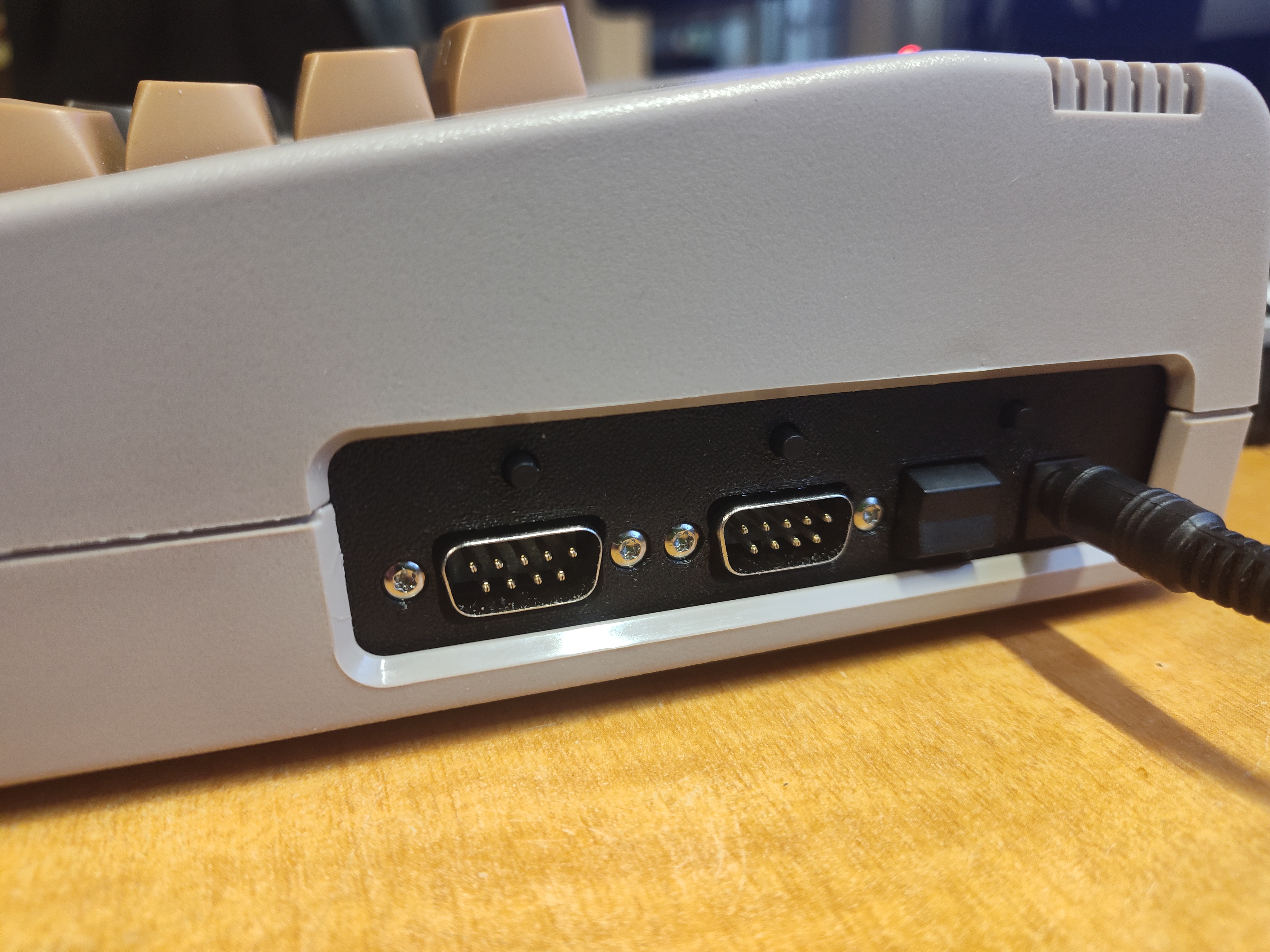 C64U 3 Button Side Panel Sealth.. (6x6x9) Tac Switches.