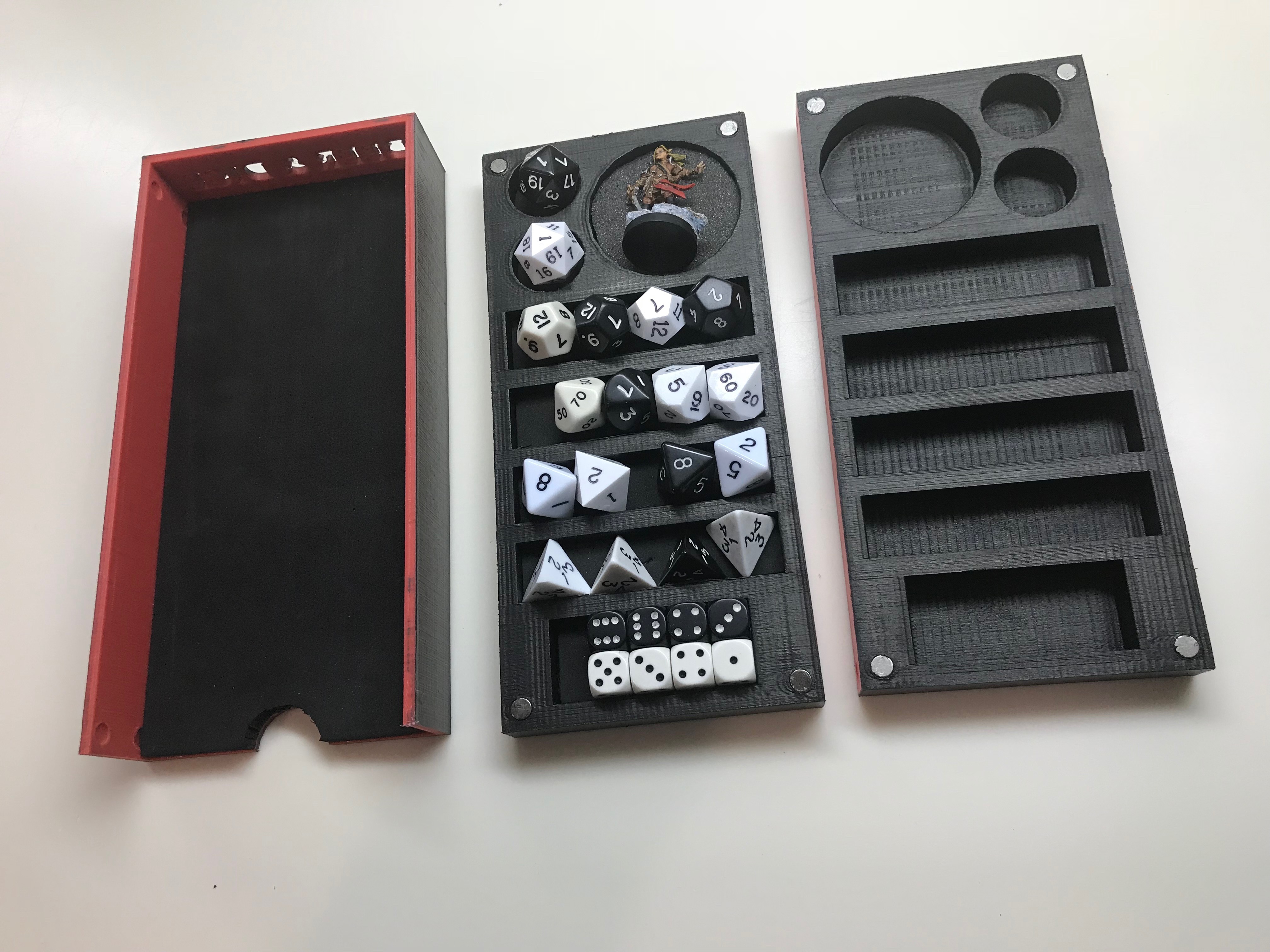 D&D Dice Tray and Holder