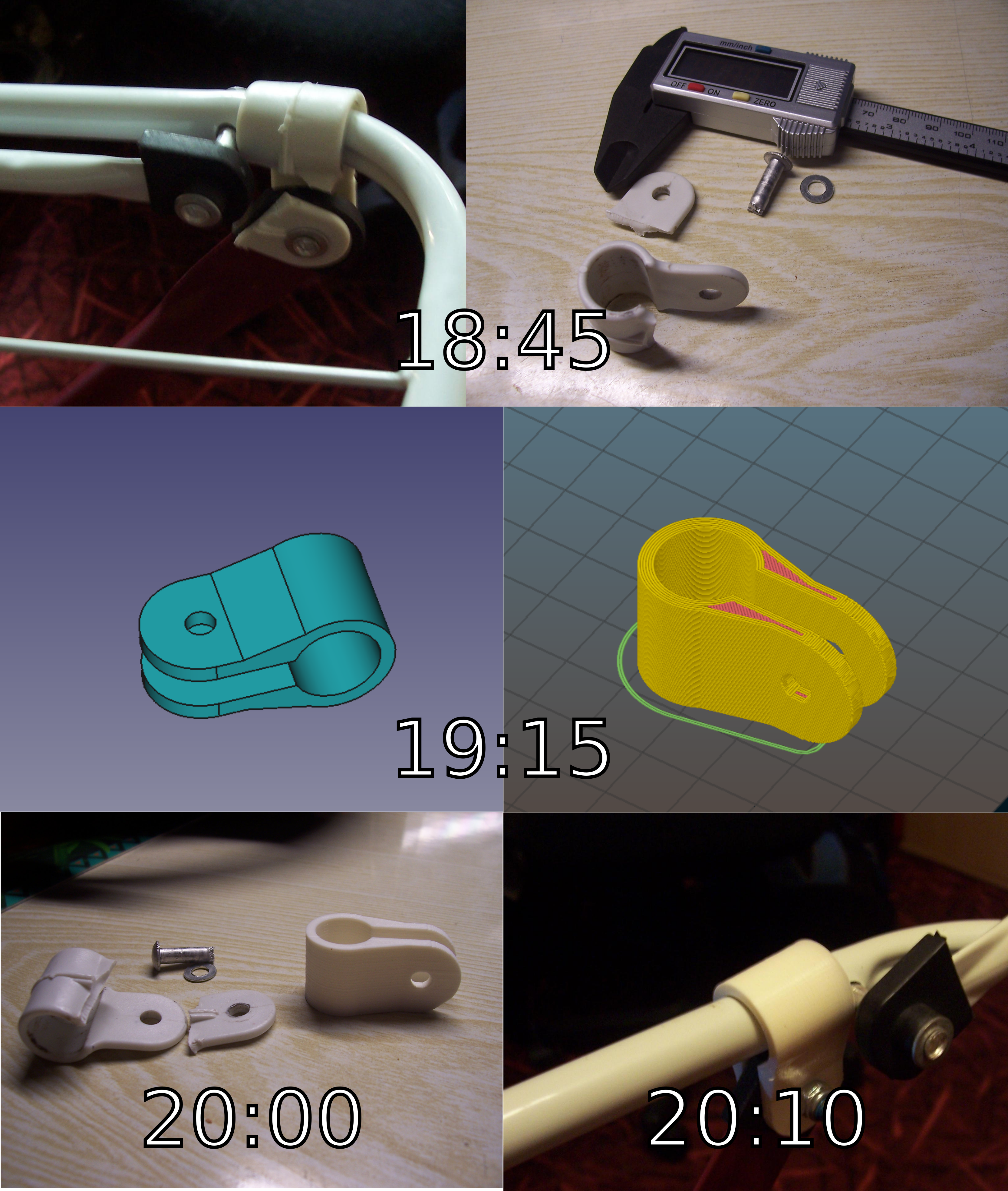 Drying rack hinge