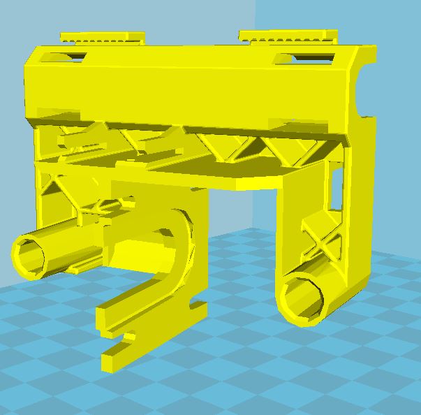 Ecubmaker Fantasy - Y Axis Stepper Motor Bracket (FlashForge Creator)