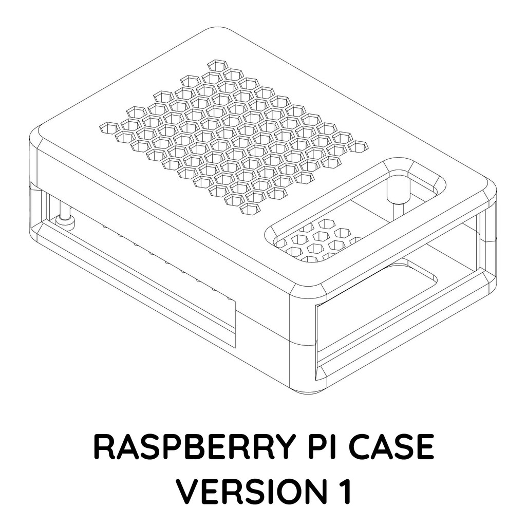 Raspberry Pi 3B Enclosure