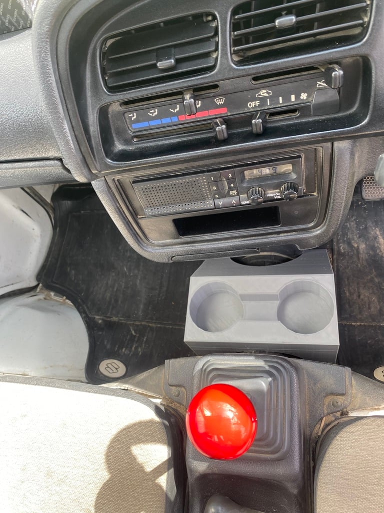 kei truck cup holder