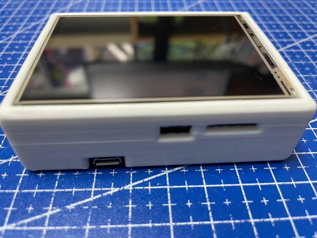 3D Printable Case for WAVESHARE 2.8inch Touch Display Module for Raspberry Pi Pico