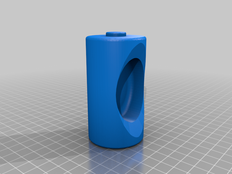 Barrel BIGGER Hole ("Mason Jar Candy Machine")