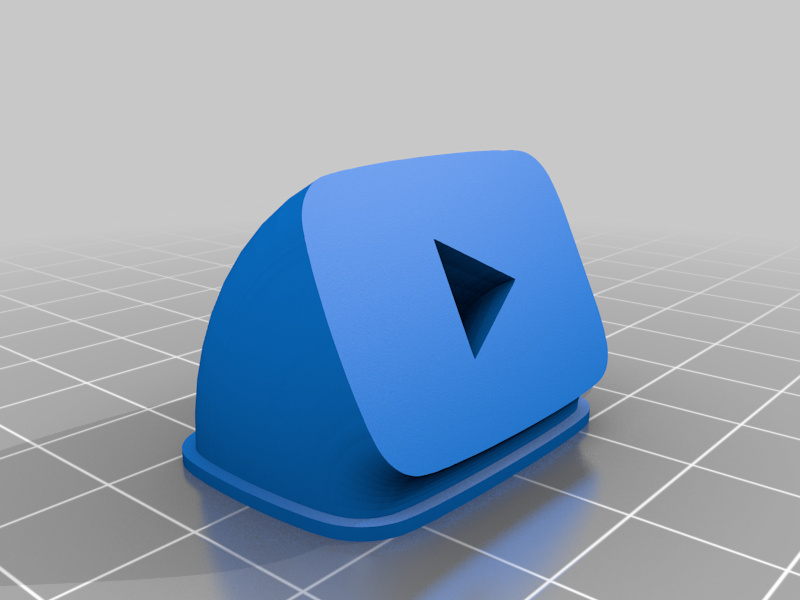 YouTube Logo 3D