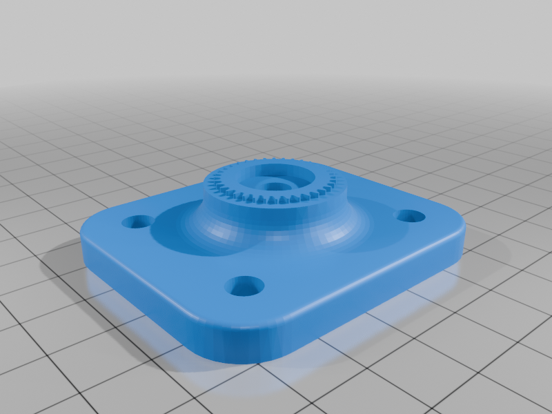 Quad Lock 360 to 4-Hole AMPS Flat Base Adapter