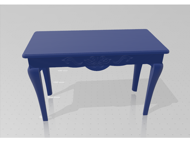 FICHIER pour imprimante 3D : salon - bibliothèque - salle a manger  - Page 5 Featured_preview_provenzal_mesa_2