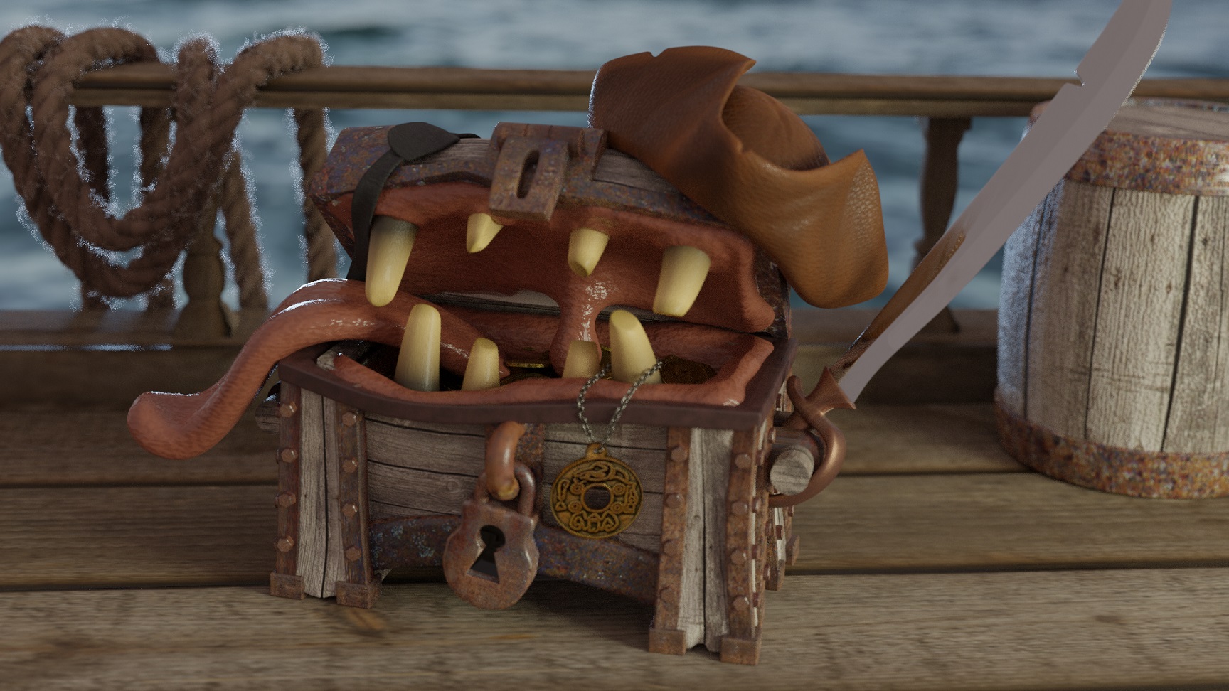Pirate Chest Mimic