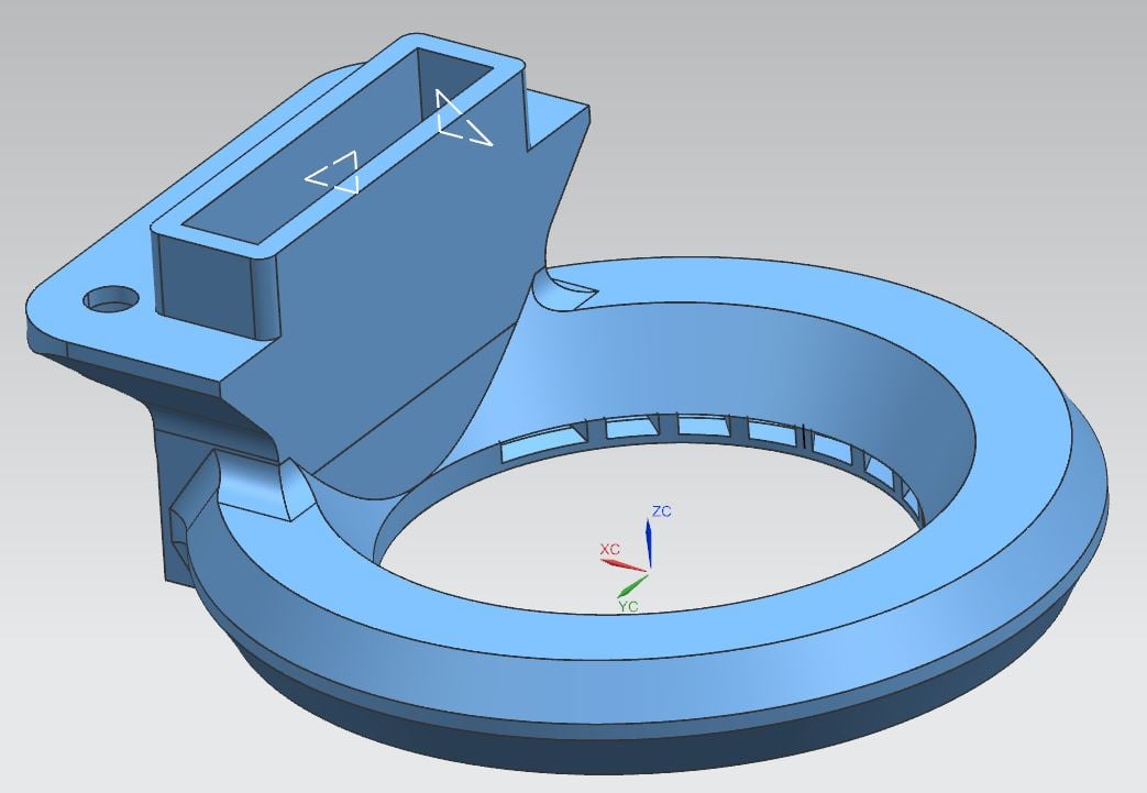 AnyCubic Delta Vortex Fan Shroud