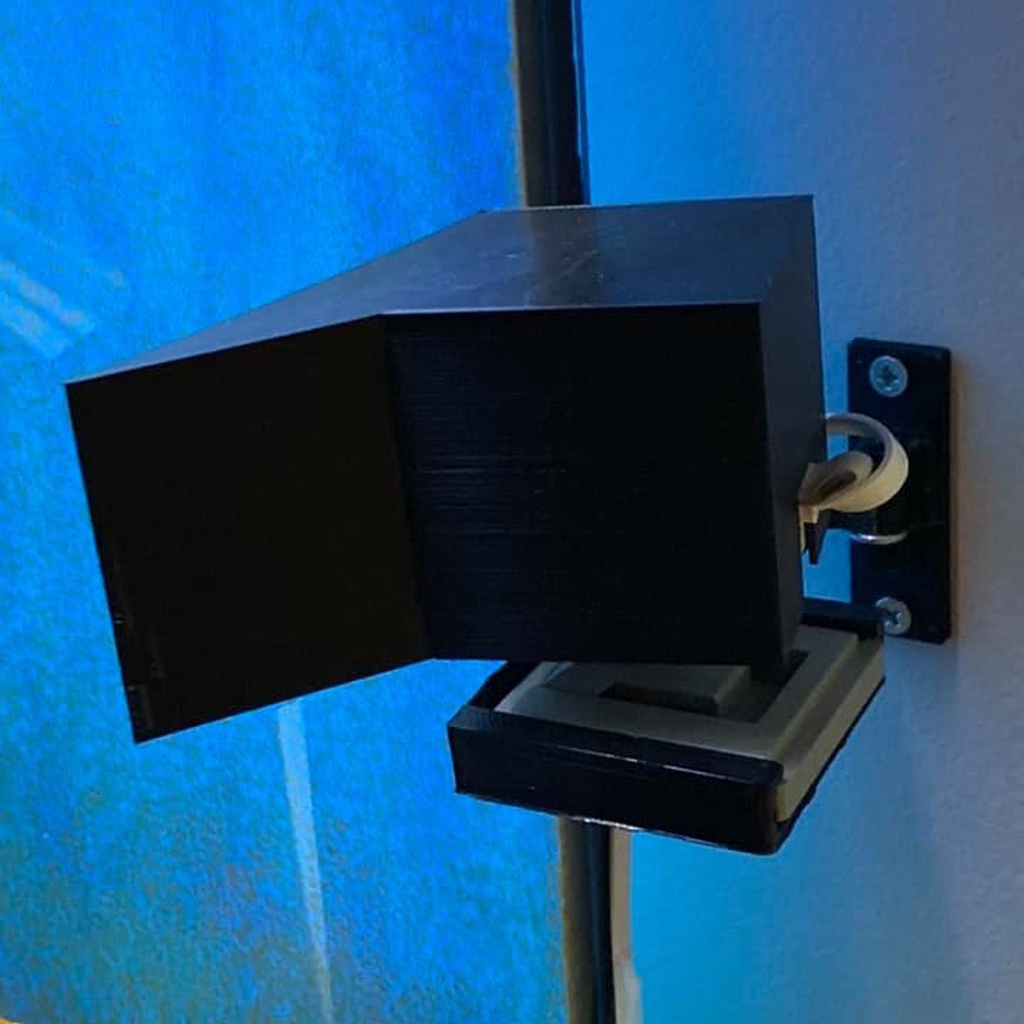 Wyze Cam Angled Hood (to cut glare) With Sing Arm