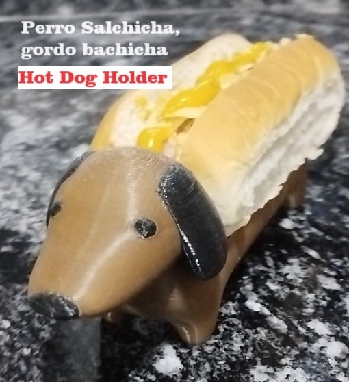 Porta celo Hotdog perro Salchicha - Wakabanga