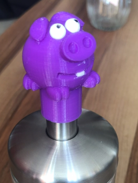 Piggy Cap for Ikea DOLD Sugar Dispenser