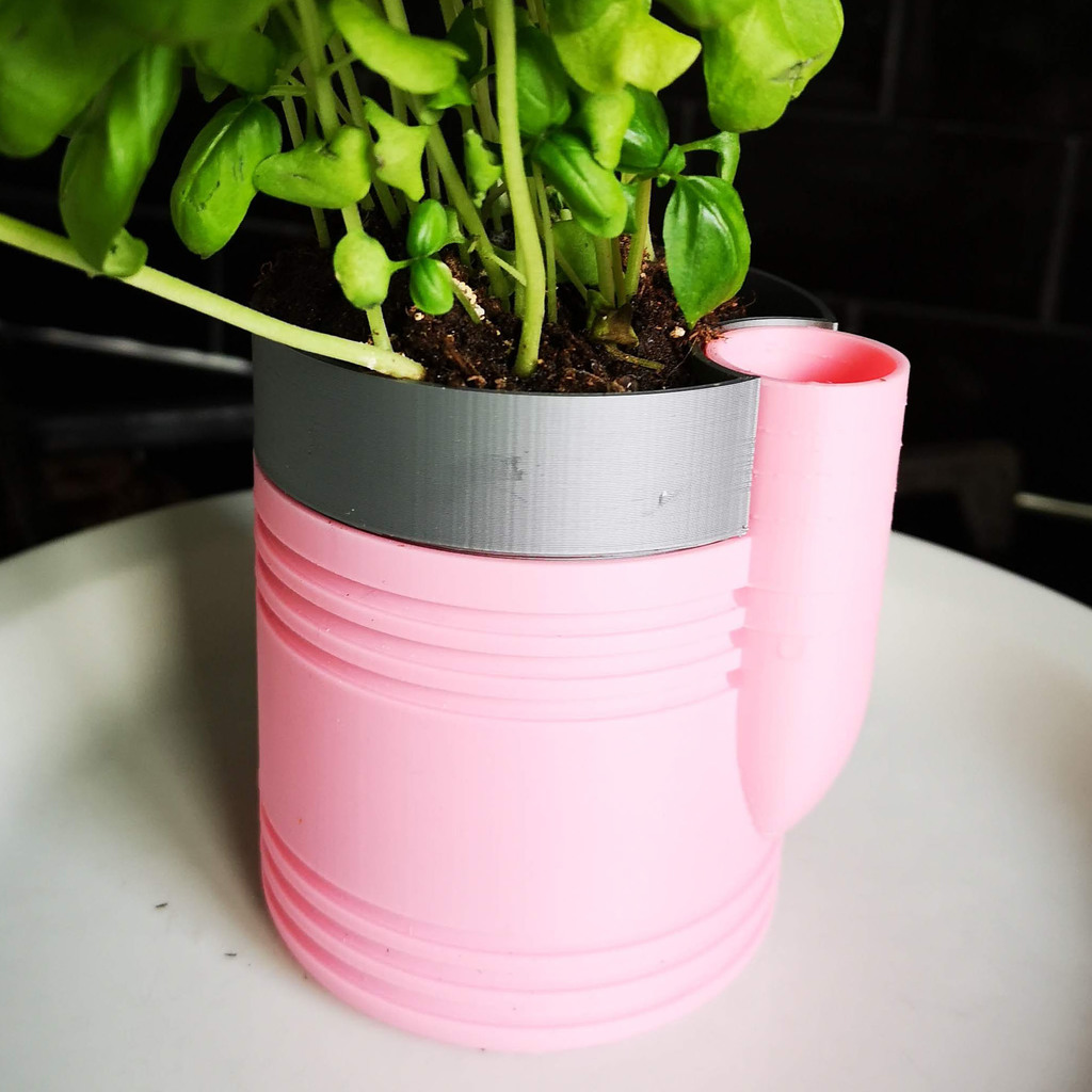 Self Watering Flower pot - 2 parts.