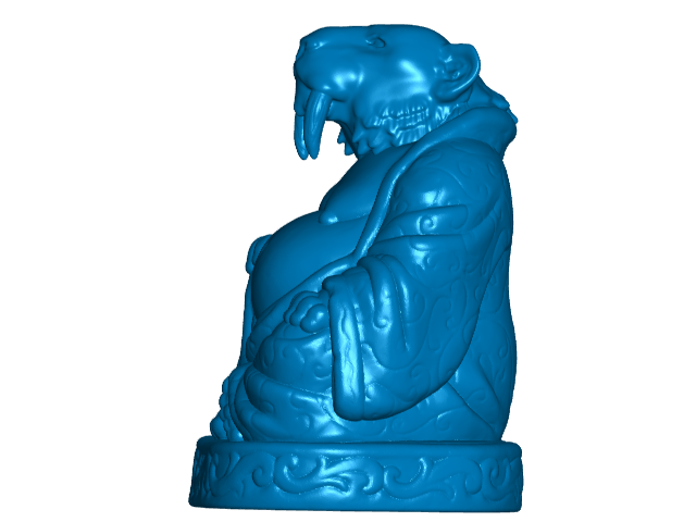 Saber Tooth Tiger Buddha (Animal Collection)