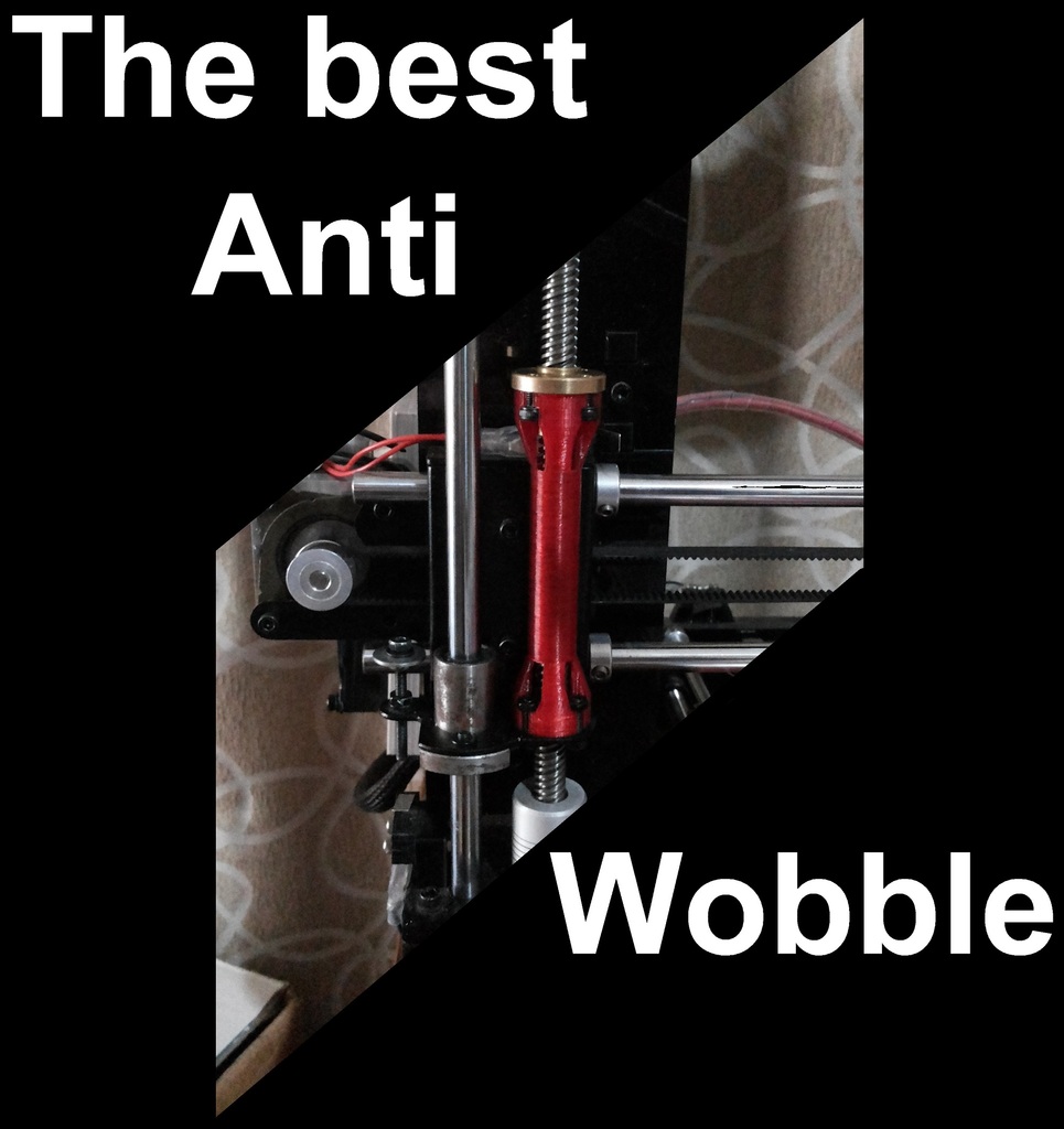 The best Anti wobble for Geeetech i3...