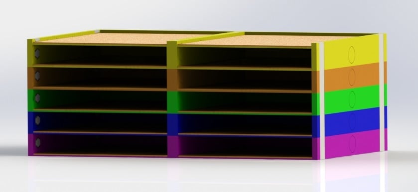 Filament Efficient Folder Holder (requires cardboard)