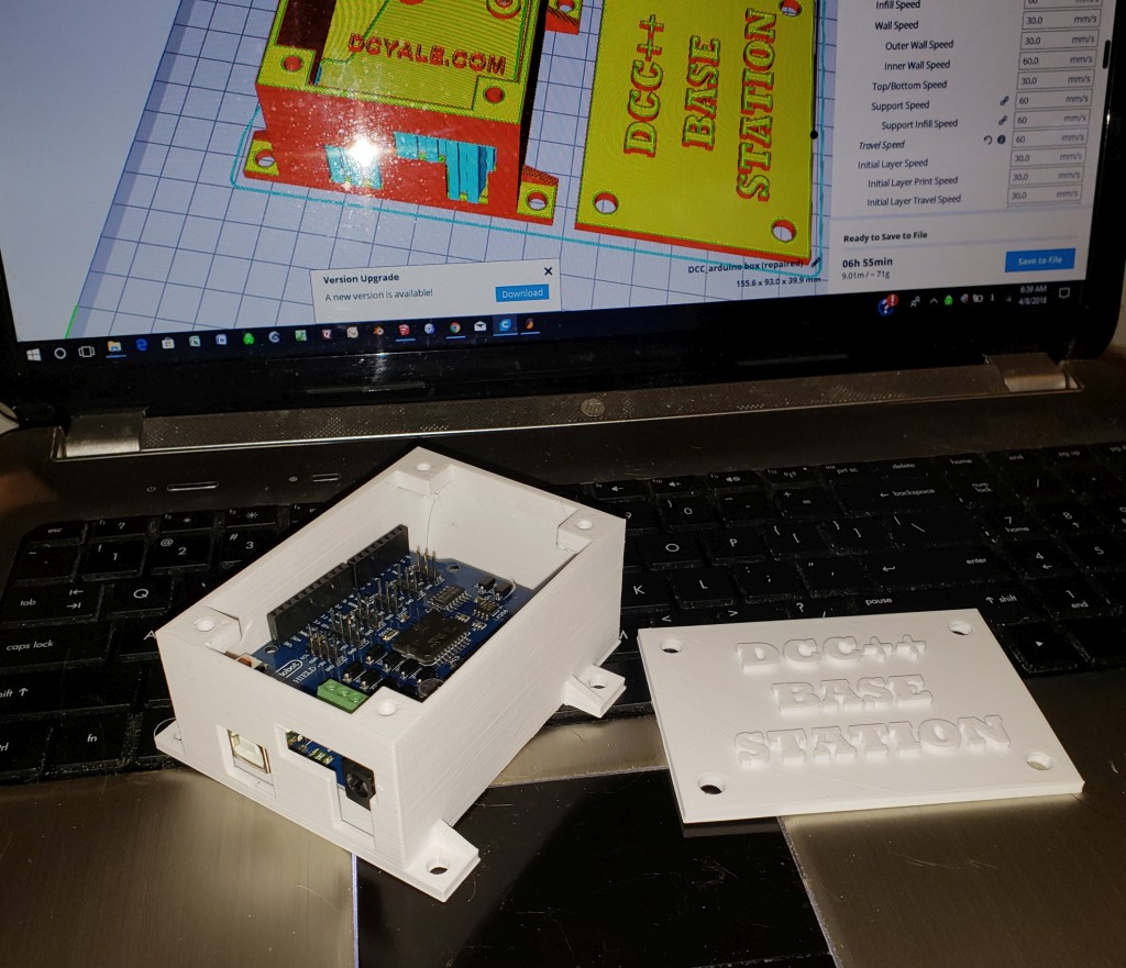 DCC++ Base Station Case