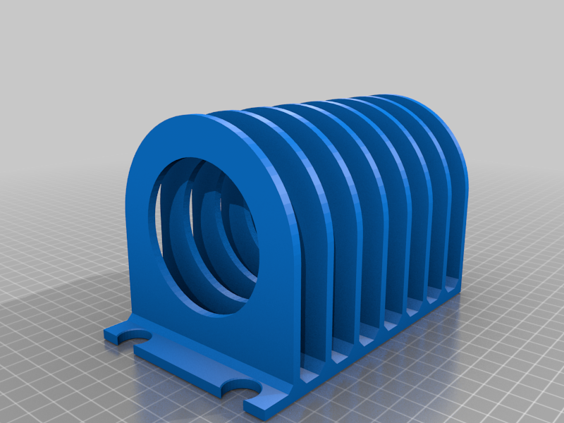 Tupperware Lid Holder (F360 parametric)