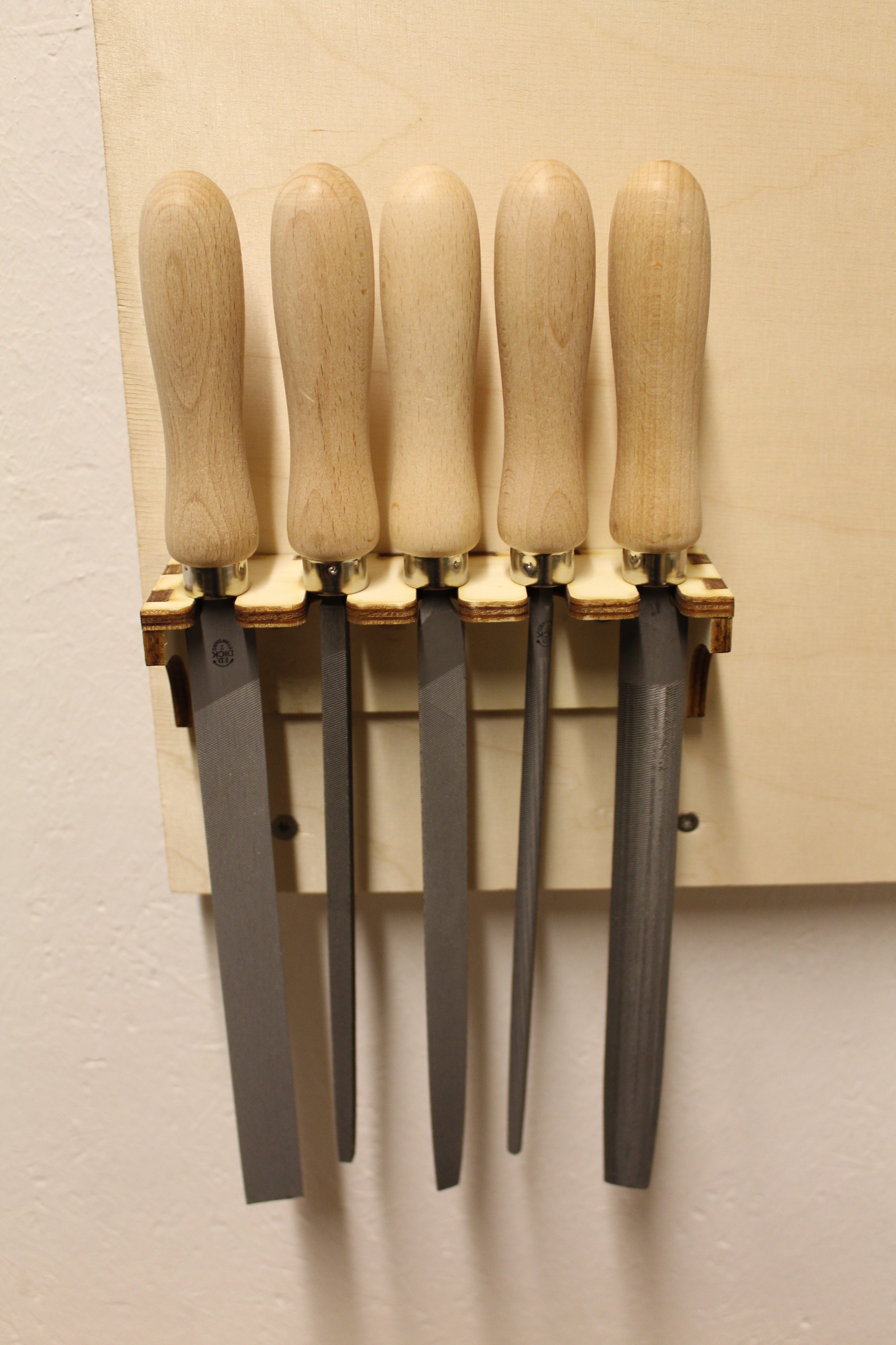 file / rasp wall mount