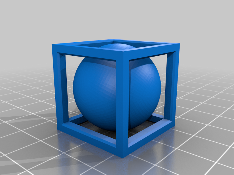 Ball Inside Cube