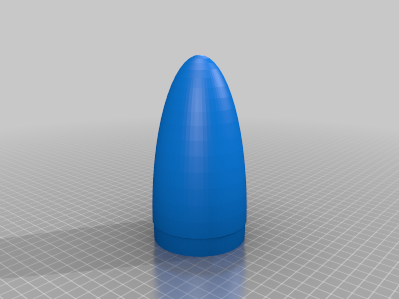 Nosecone for 74mm Tube