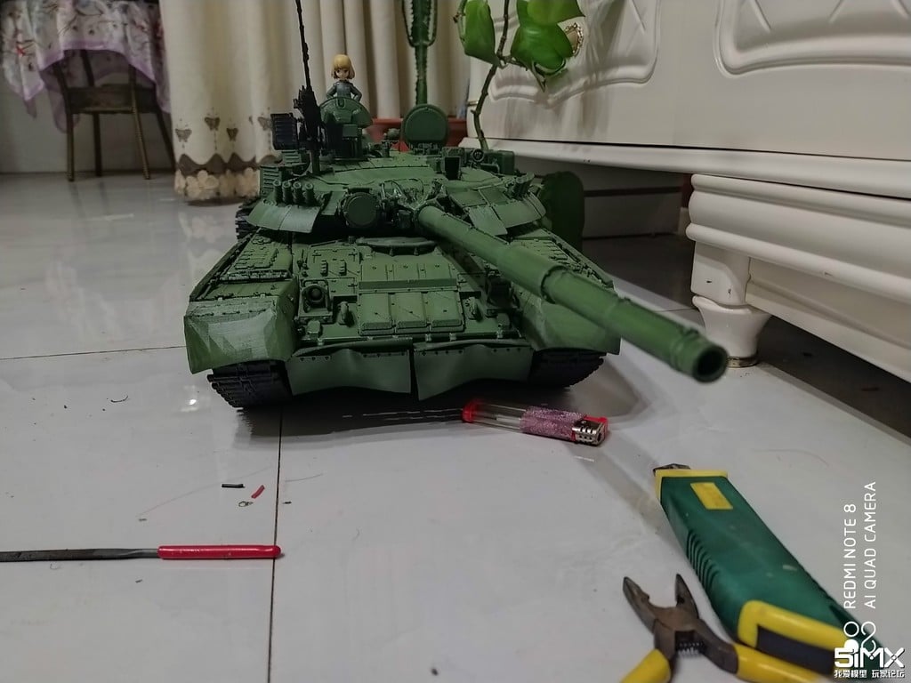 1/16 RC TANK  T-80U