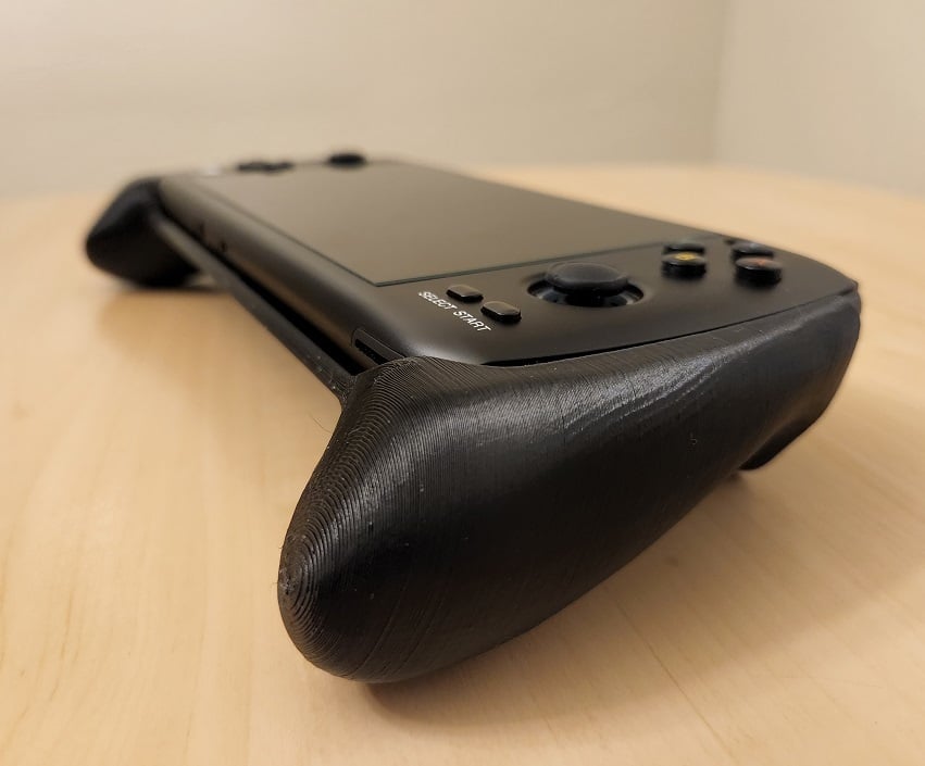 BeefyGrip for the Odin Handheld - console sized controller grip