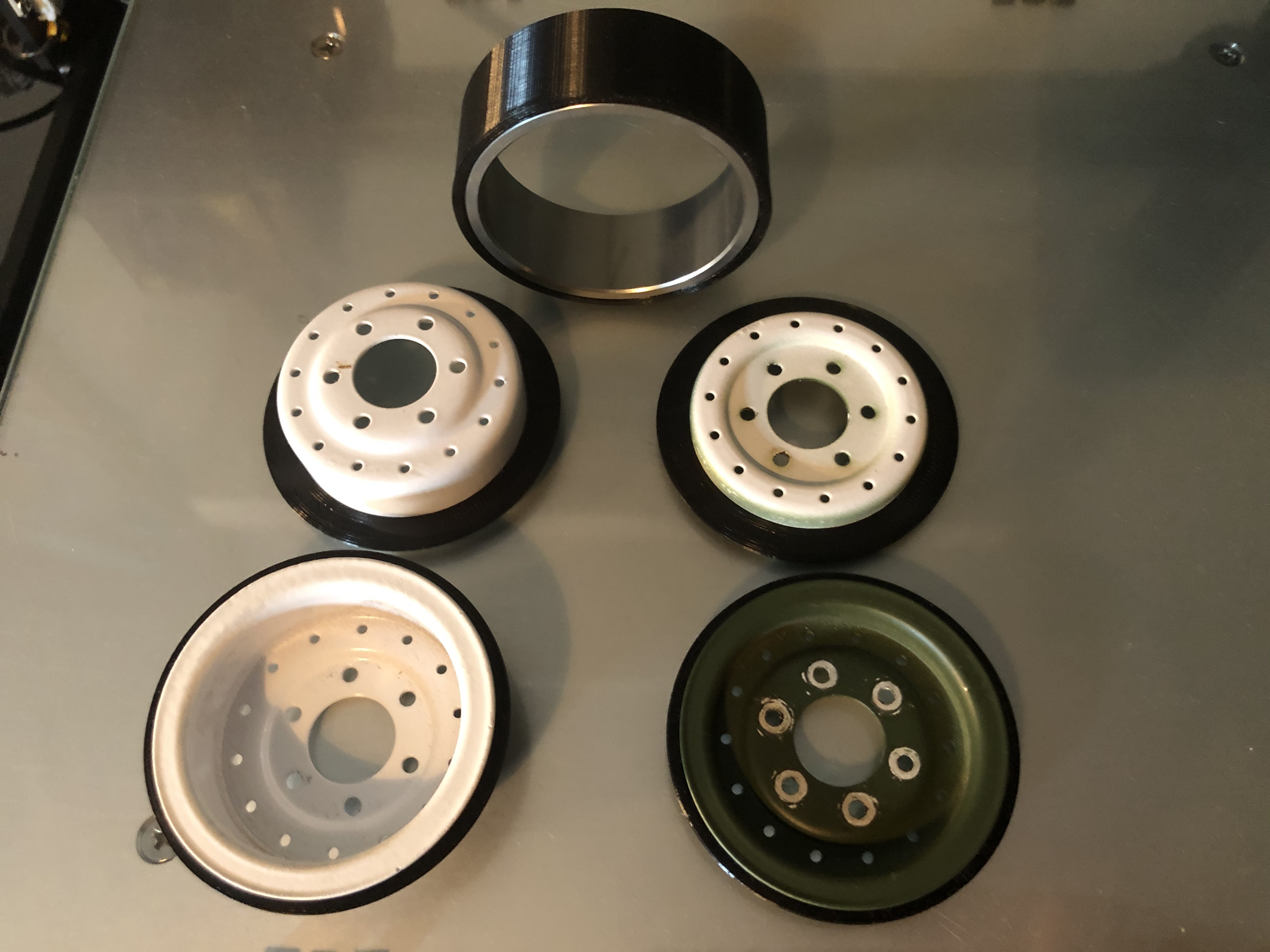 Tire & Wheel Adapter for Cross RC HC4 & HC6