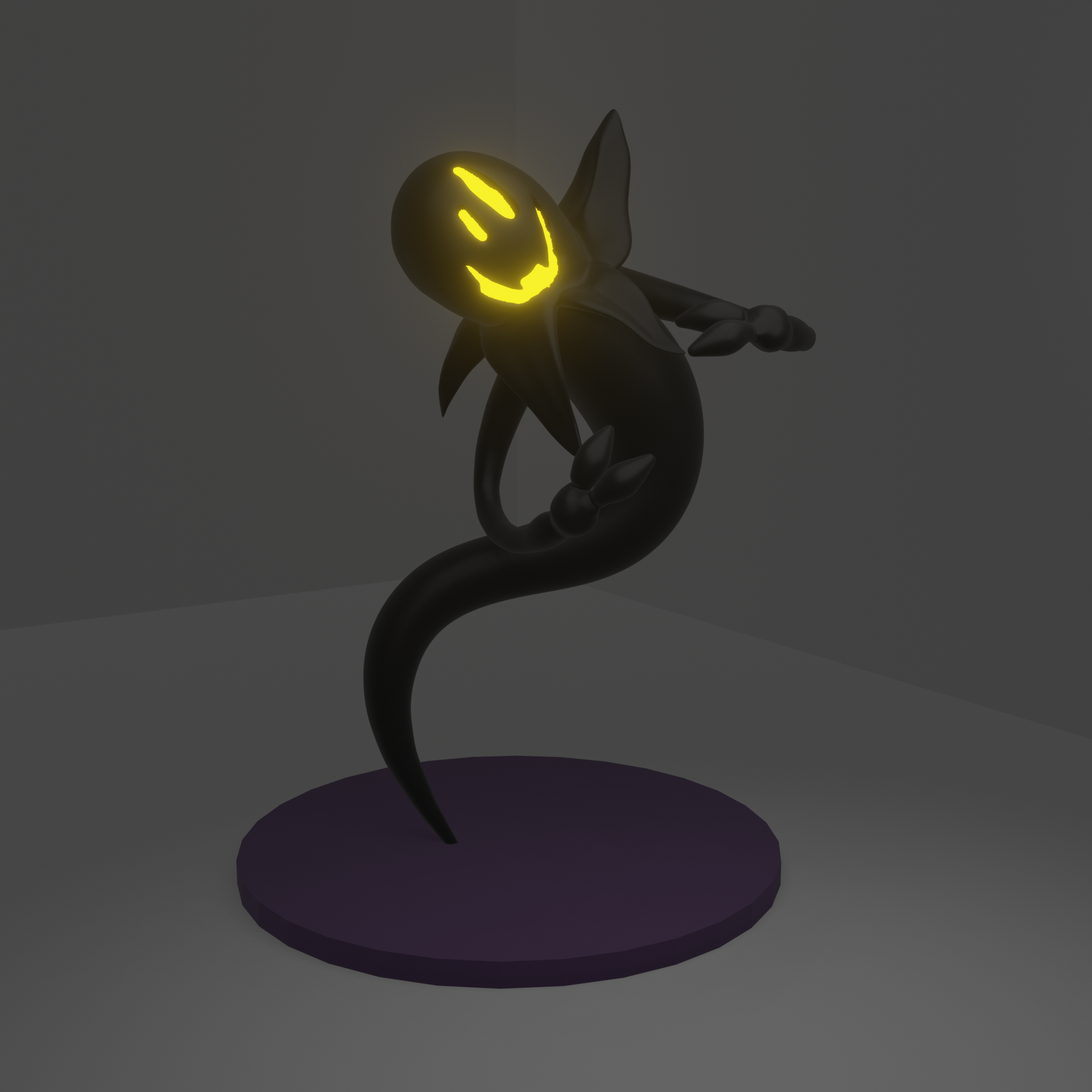 Sculpt January 2020- Darkness day 6 ( The Snatcher A Hat in Time)