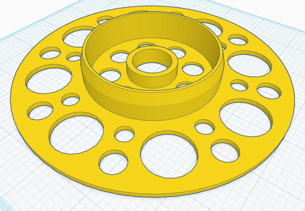 Spool / Holder for Loose or Sample Filaments